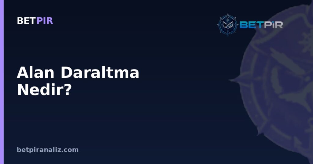 Alan Daraltma Nedir? Takımlar Sahada Mesafeyi Nasıl Kontrol Eder?